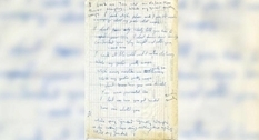 The Beatles song manuscript was put up for sale for 195 thousand dollars