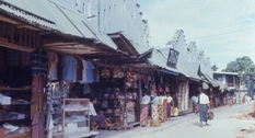 Mandalay markets in the photo of the last century