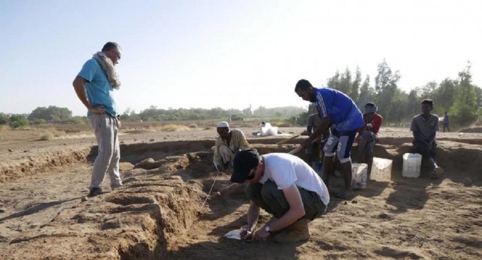 Christian settlement in the Sudan: archaeologists studying the city of Soba