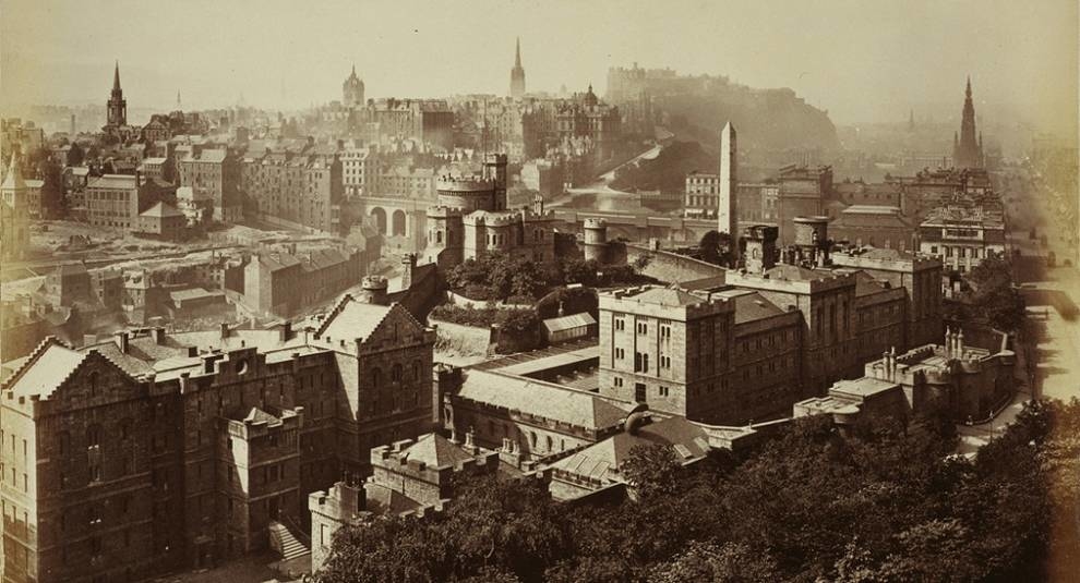 Жизнь и архитектура Эдинбурга более ста лет назад