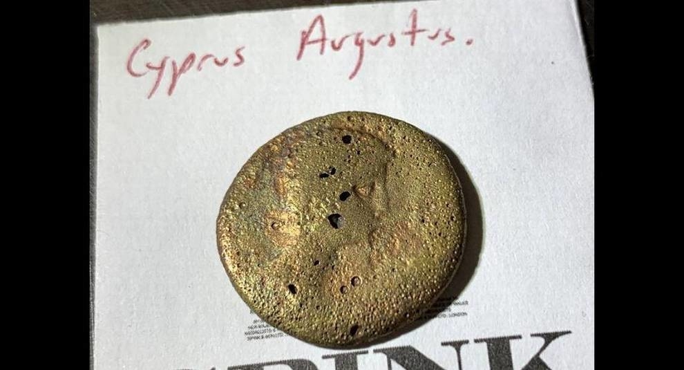 The United States returned illegally exported ancient coins to Cyprus
