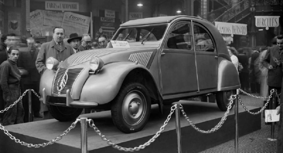 Фотографии с Парижского автосалона 1948 года