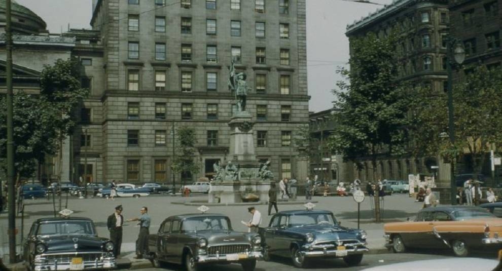 Photo of Montreal in the 50s