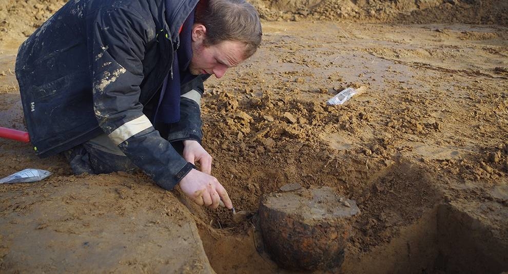 Belgian archaeologists have found traces of a metallurgical plant