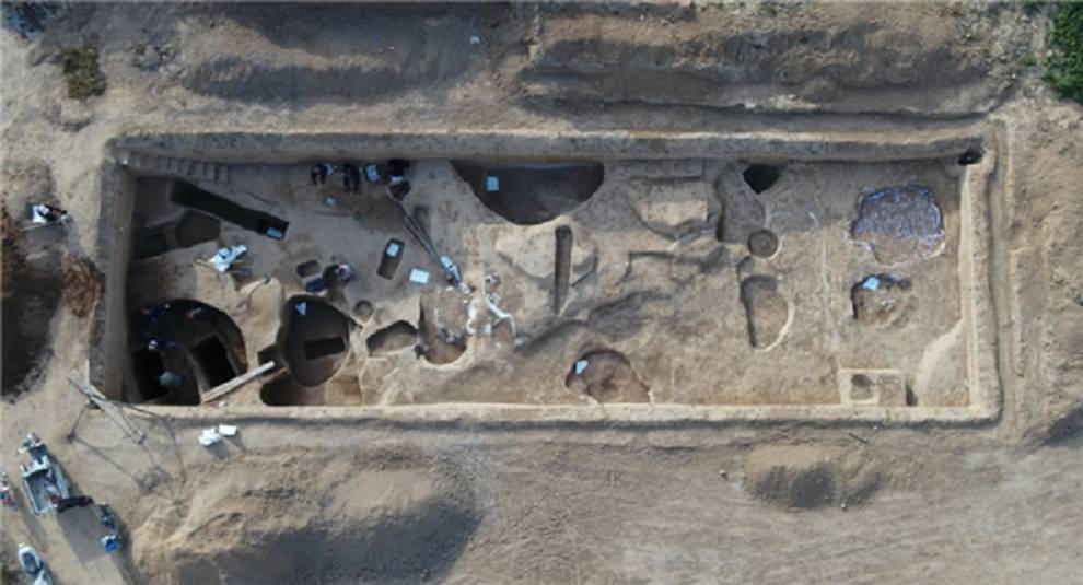 Excavations in China, including an ancient foundry