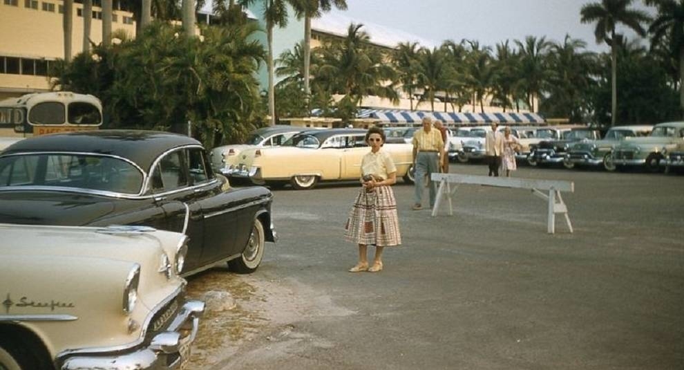Miami in color photos of the 50s