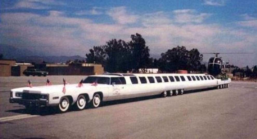 American Dream: the longest limousine in the world