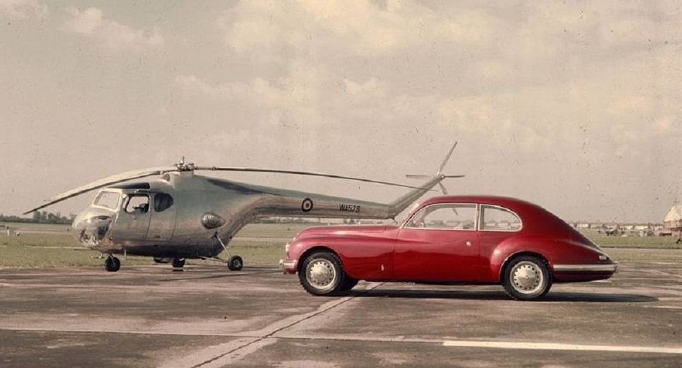 Vintage cars in photos from the 1950s