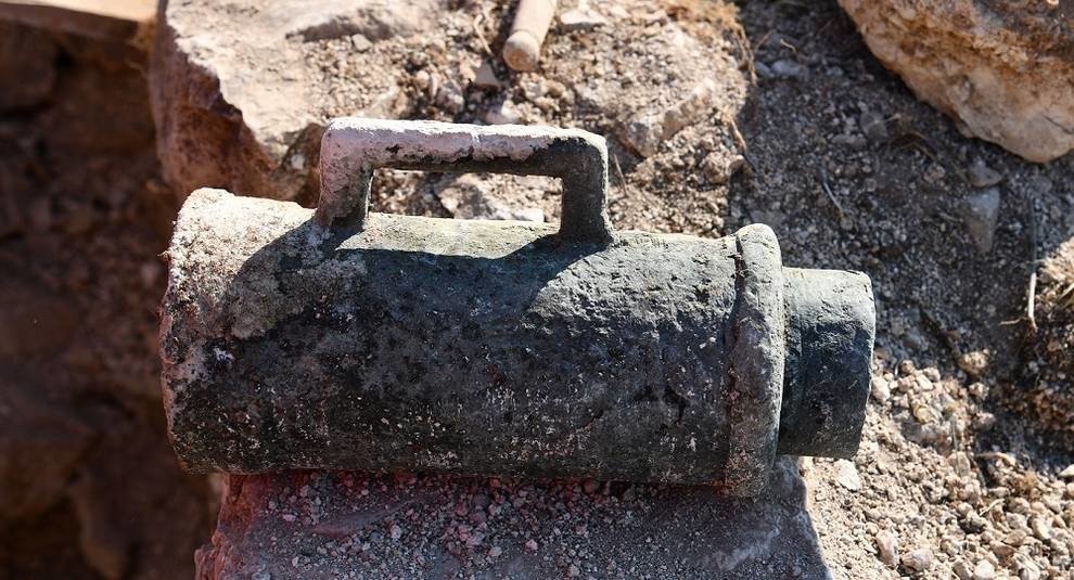 В хорватской крепости Нечвен найдено старинное артиллерийское орудие