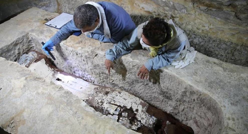 Ученые представили результаты изучения погребального комплекса в Саккаре