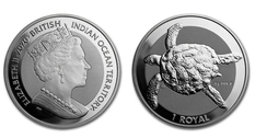 One of the UK overseas territories presented a collectible coin