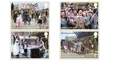 WWII: for the 75th anniversary of the end of the war, Royal Mail will issue a set of stamps