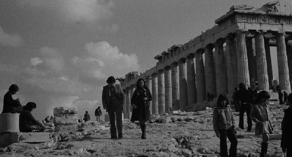 The life of Athens in the 70-ies of the photo Eddie Girdner