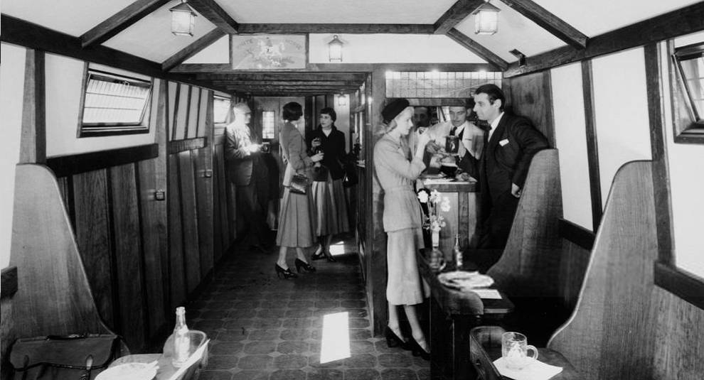 Tavern car from mechanic Oliver Bulleid