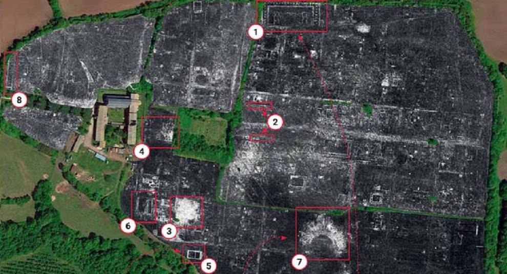 Ученые при помощи георадара составили карту исчезнувшего под землей города