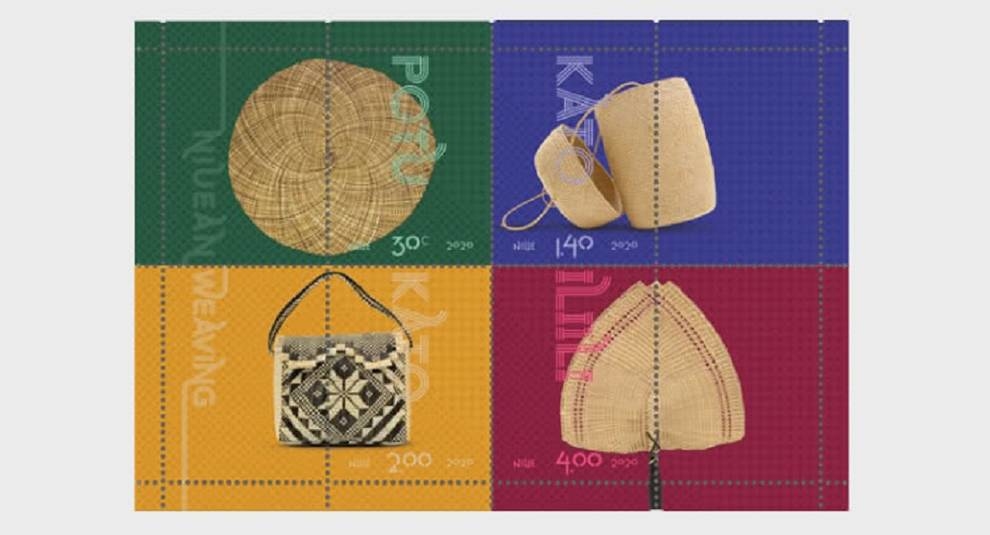 The art of weaving: new stamps from New Zealand post