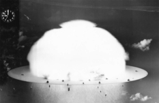 27 meters and 23 kilotons: the first underwater atomic explosion