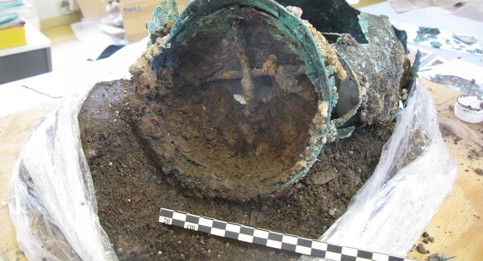 An ancient Roman samovar was found in France