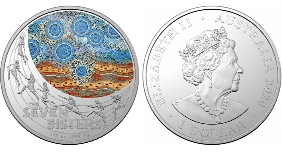 Австралия выпустила монету, посвященную Плеядам