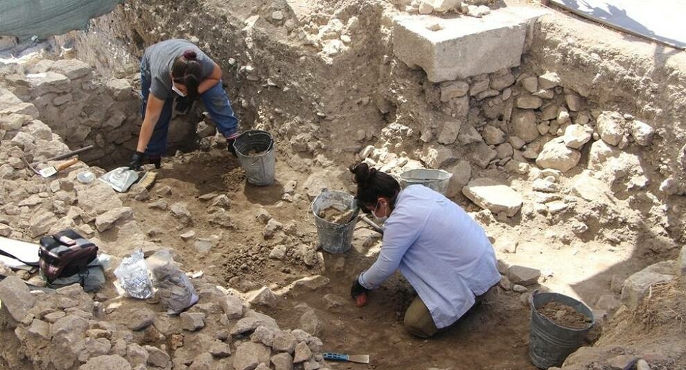 In Turkey, there was found a terracotta mask of the God Dionysus