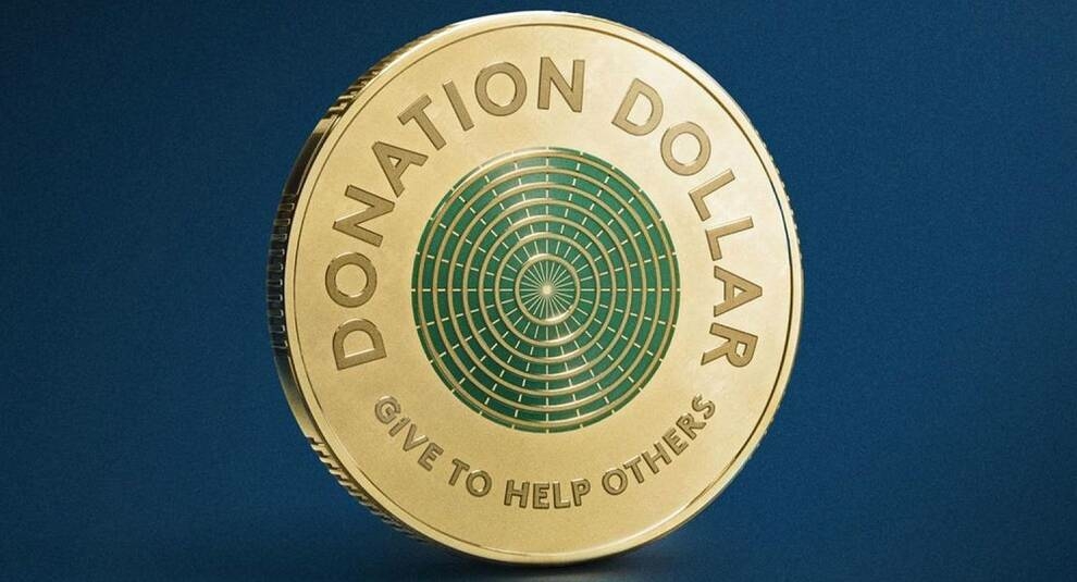 In Australia released a charity dollar