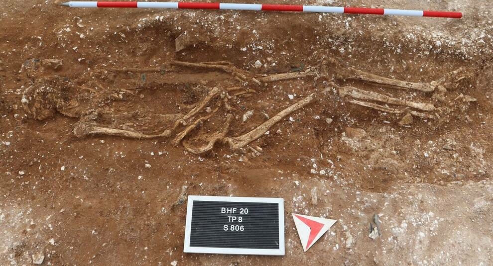 В Великобритании найдена могила могучего воина