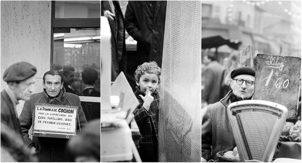 Parisians at the Aligre market through the eyes of Jean Bourgeois