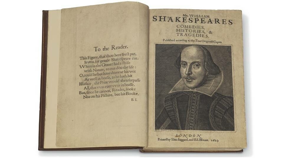 На Christie’s купили книгу Шекспира почти за 10 млн долларов