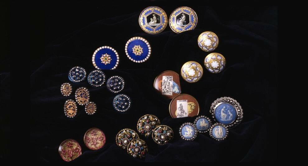 Waddesdon Manor: a collection of vintage buttons