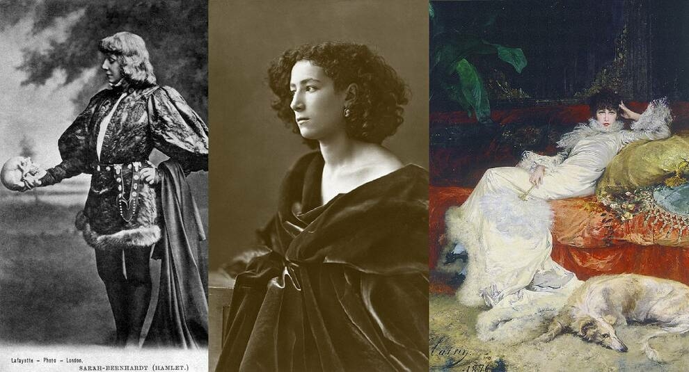 The life and images of Sarah Bernhardt