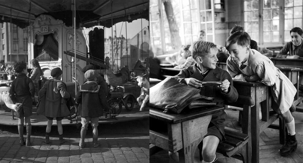 Back to childhood: amazing photos by Robert Doisneau