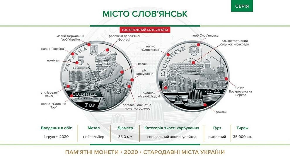 In Ukraine, a coin dedicated to Slavyansk was prepared for release