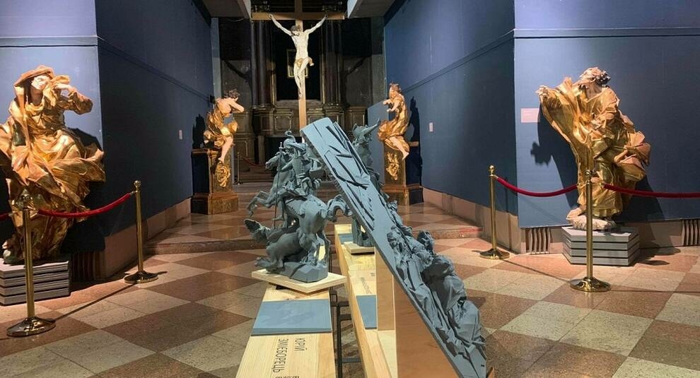 An exhibition with sculptures for the blind was opened in Lviv
