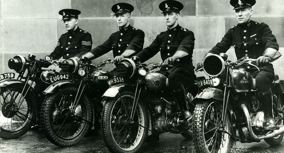 Как менялся транспорт полиции Большого Манчестера на протяжении столетия
