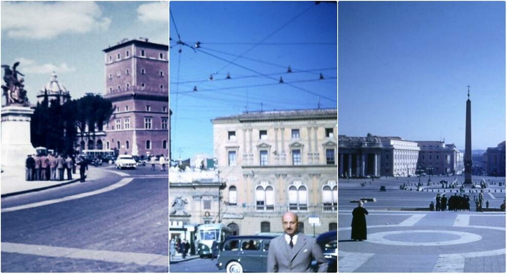 Городские пейзажи: как выглядел Рим в 1954 году