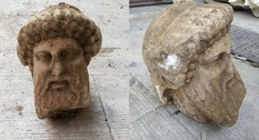 В греческой столице обнаружена голова Гермеса