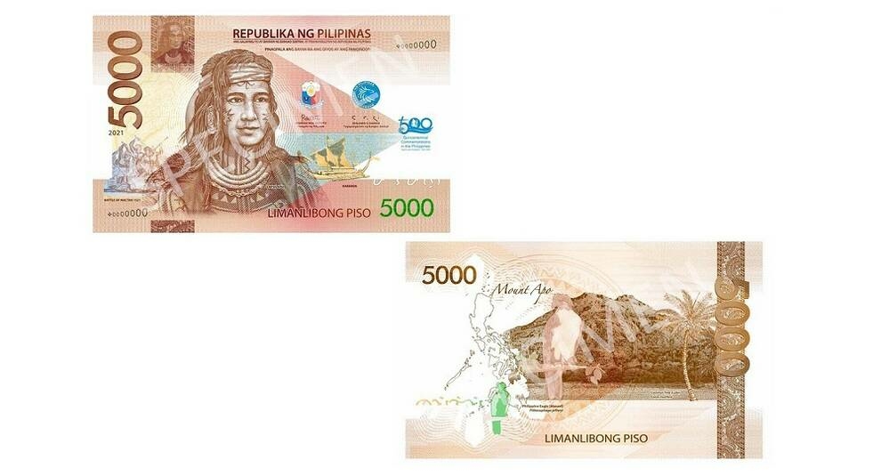 For the 500th anniversary of the Battle of Mactan, the Philippines issued a new banknote
