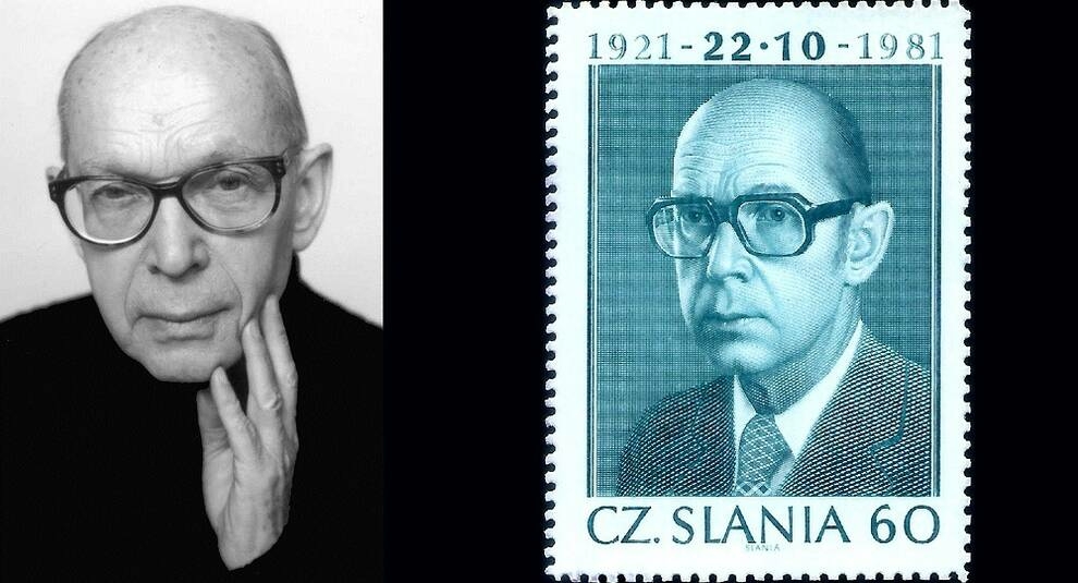 Гравёр почтовых марок Чеслав Сланя и его работы
