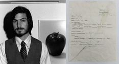 Looking for a job: Young Steve Jobs ' Application to be auctioned off