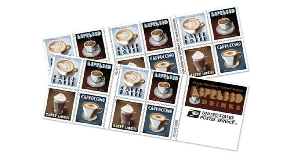 Нові квітневі марки США присвятили каві