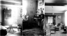 German interiors in the early 1900s
