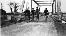 Toronto cyclists in the first half of the 20th century