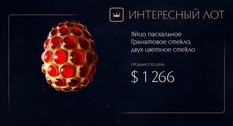 Скляний шедевр: на Віоліті продано пасхальне яйце епохи царської Росії