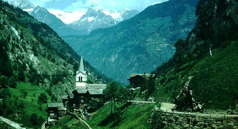 Architecture and nature: what Switzerland was like in 1954