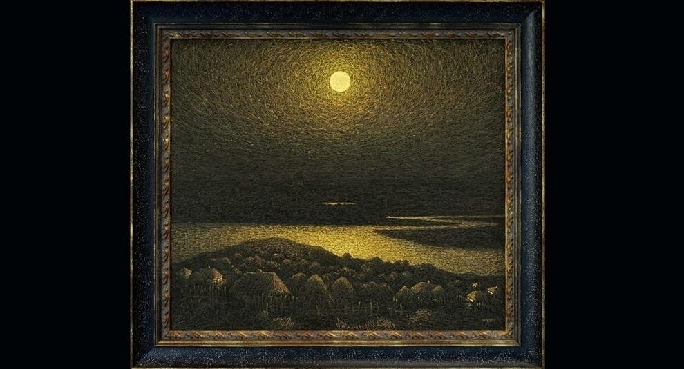 Картина «Золотая ночь» украинского художника Ивана Марчука