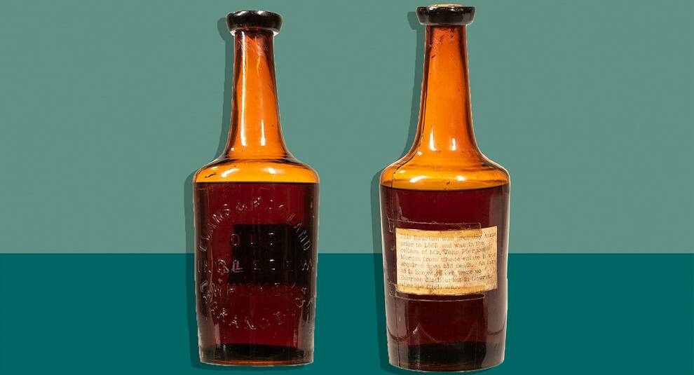 Skinner Auctioneers sold the oldest bottle of whiskey for 137 thousand dollars