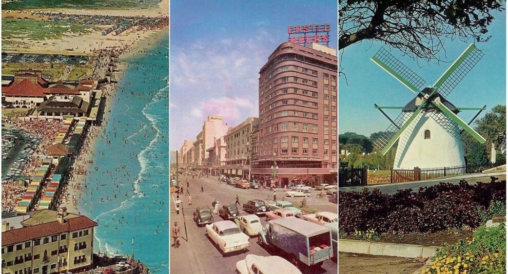 Ещё одна подборка изображений Кейптауна: открытки 1960-х годов