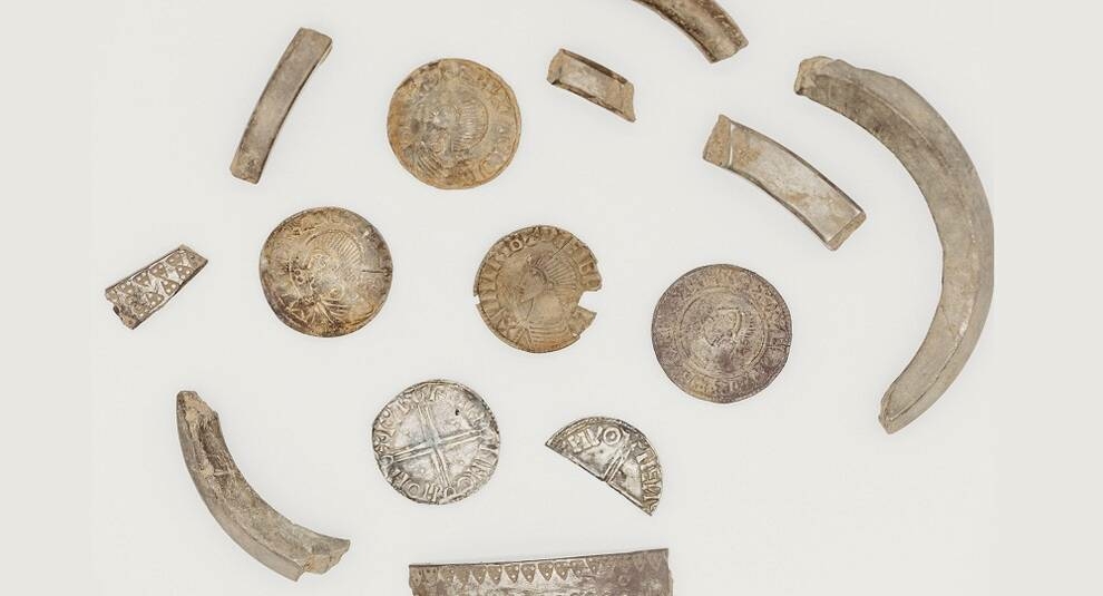 A retired police officer has discovered a medieval treasure on the Isle of Man