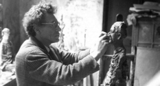 Outstanding sculptor of the XX century Alberto Giacometti