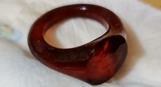 A bronze bowl and unique amber rings were found in Poland
